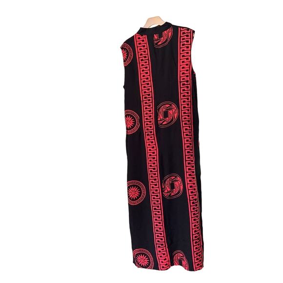 Vintage Hilo Hattie Long Floral Dress Size XL Mandarin Collar NWT. - Picture 11 of 16